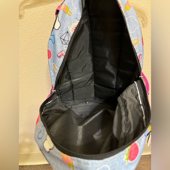 Emoji Print Backpack - Picture 3 of 3